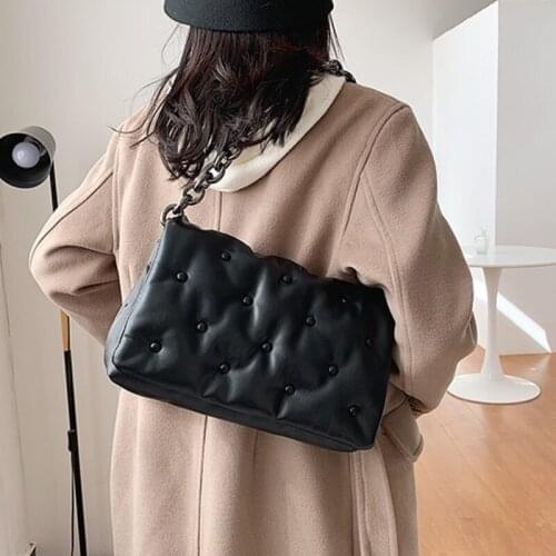 2021 Female Chain Crossbody Bags For Women Leather Luxury Handbag Designer Sling Ladies Hand Shoulder Messenger Bag