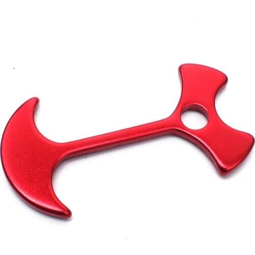 40%HOT Aluminium Alloy Peg Tent Fish Bone AnchorS1 Hook Wind Stopper Outdoor Camping Tool