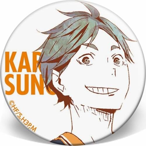 Anime Haikyuu!! Brooches Button Badges Pins Cosplay Badge Cartoon Collection Badge Backpacks Bags Brooch Jewelry Gifts