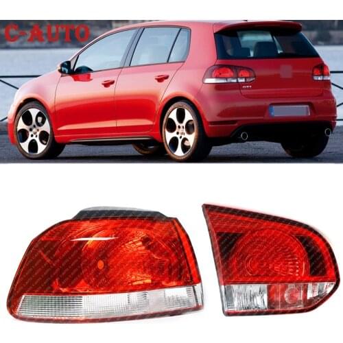 Car Outter Tail Light For VW Golf Mk6 Golf 6 Hatchback 2009 2010 2011- 2013 Taillight Replacement Rear Reverse Driving Side Lamp