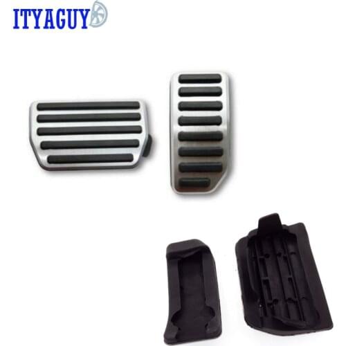 Car Accessories Gas pedal Brake Pedal For VOLVO XC60 S60 V60 AT Accelerator Gas Brake Foot rest Pedal Pads Car styling