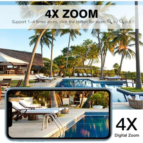 Wireless WiFi Solar IP Camera 1080P HD Security Monitor Audio Waterproof for Outdoor UY8