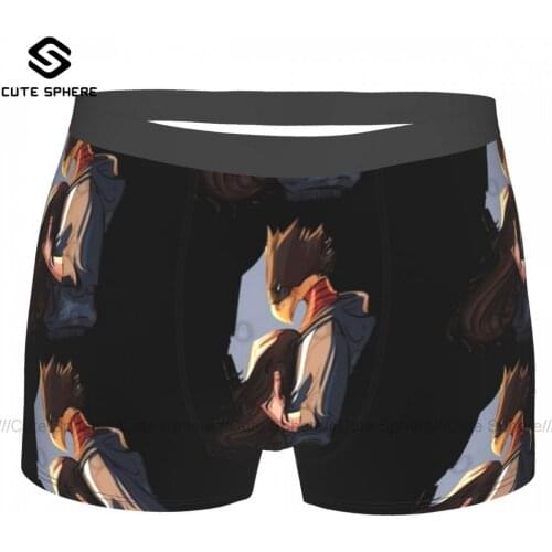 Boku No Hero Academia Underwear Pouch Hot Polyester Trunk Design Stretch Boys Boxer Brief