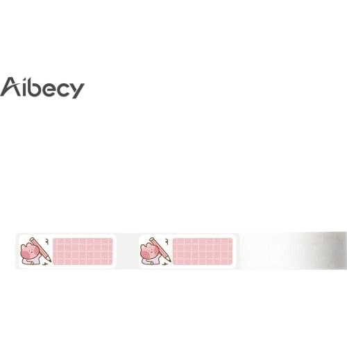 Aibecy Colorful Label Paper Self-Adhesive Thermal Paper Roll 14*40mm 160sheets/roll Compatible with Phomemo D30 Thermal Printer