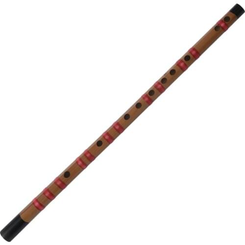 18.5" Long Music Instrument Soprano F Chinese Dizi Bamboo Flute