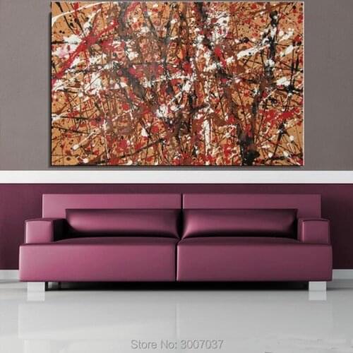 Jackson Still life Abstract oil Painting Drawing art Hand Painted Unframed Canvas wire straw children action kitchen