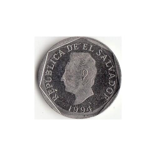 El Salvador 5 Centimes 1994 Edition America Coins Original Rare Coin Commemorative Edition 100% Real