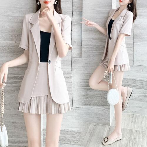 Fafallduo Women's Suits With A Skirt