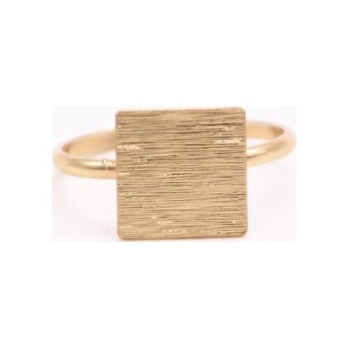 Hot Sale Finger Rings Square quadrangle rings for women and color