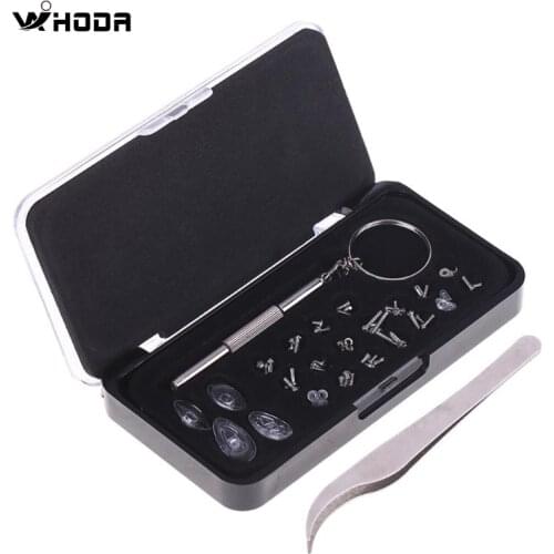 Sunglass Repairing Tools & Eyewear & Goggle & Glasses and Sunglasses Repair Kit ( Screw + Tweezers + Nut + Nose Pad ) A001