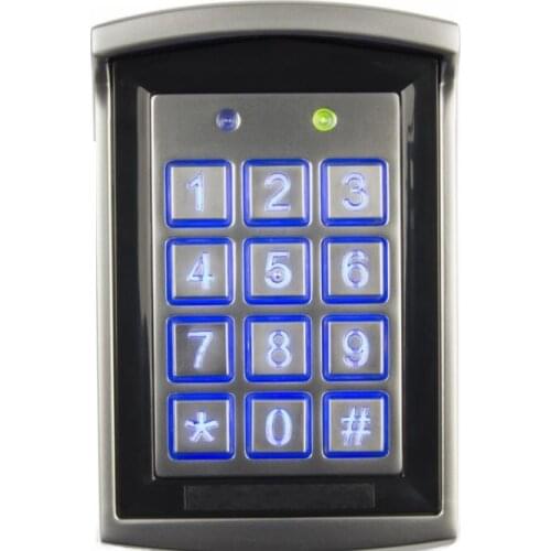 Metal 1000 Users Wiegand Rfid Card Access Control Device
