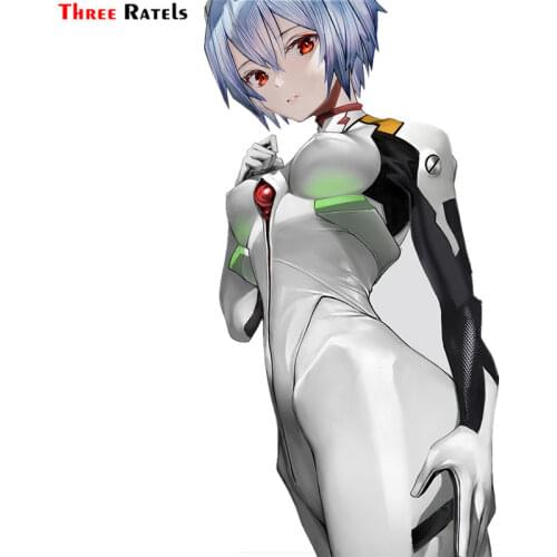 Three Ratels F334 Ayanami Bodysuit Decal For passat b5 Waterproof Motorcycle Bicycle Helmet Suitcase Laptop Gift Sticker