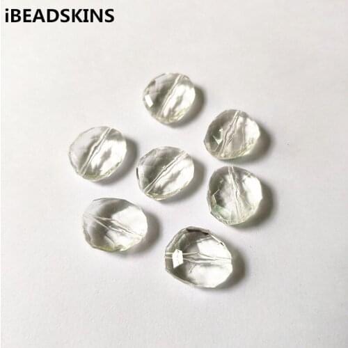New arrival! 20x18mm 270pcs Clear acrylic faceted Lentils shape beads for Necklace,Earrings parts,hand Made Jewelry DIY
