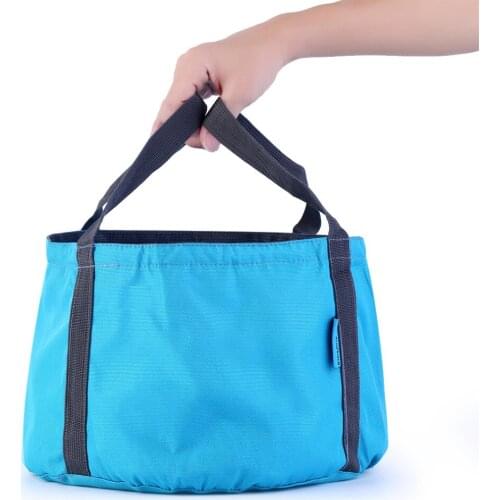 Camping Fishing Portable Folding Washing Basin Waterproof Water Bucket Bucket Outdoor Storage Water Pot