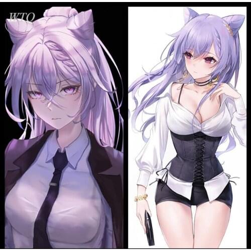 Genshin Impact Game Poster Game Female Character Ke Qing Anime Posters Canvas Painting Wall Decor Wall Art Picture Home Decor