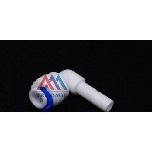 Elbow Reducing 3/8" OD Tube Quick Pushfit -1/4" OD Plug Fitting Connection Aquarium RO Water Filter Reverse Osmosis System