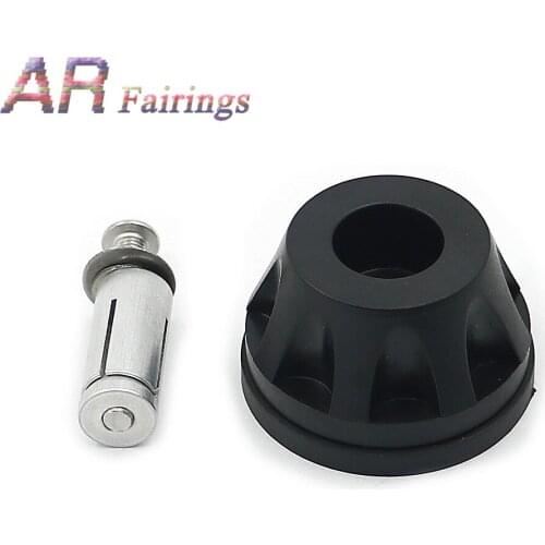 Rear Axle Crash Pad Slider Side Protector Crash Pad For BMW R1200GS 2006-2012 R 1200 GS LC / Adventure 2014 - 2018 R NineT HP2