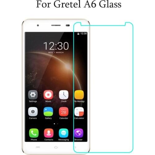 Screen Protector For Gretel A6 Tempered Glass Screen Protector For Gretel A6 Glass 5.5 inch Toughened Phone Glass Cover Film