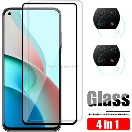 On Redmi 9C NFC 9A Protective Glass For Xiaomi Redmi Note 9T 9 Pro Max 9S Camera Screen Protector Xiami 9 T Len Protection Film