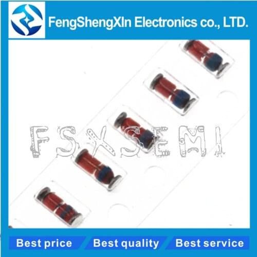 100pcs/lot LL4148 1N4148 1206 LL34 sod-80 Switching Diodes