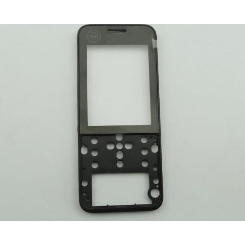 20pcs/lot For Nokia 208 Hebrew Front Frame Case Cover Housing