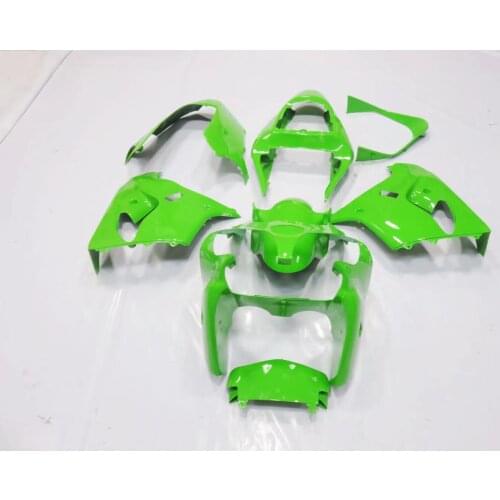 2021 WHSC Motorcycle ABS Plastic Fairing Kit For KAWASAKI 9R 2003 green