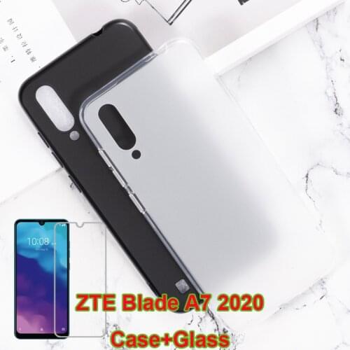For ZTE Blade A7 2020 Tempered Glass Blade A7 2020 Case Full Protection Cover Case With Tempered Glass For ZTE Blade A7 2020