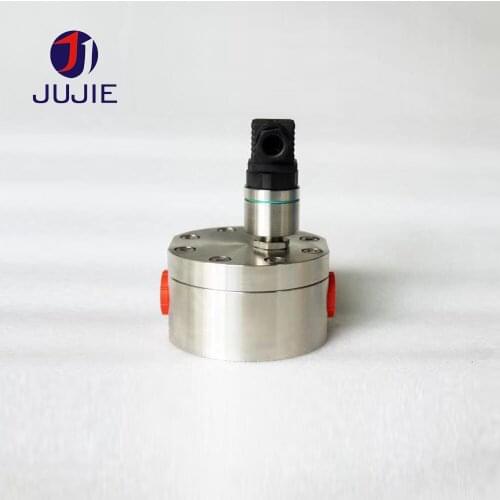 Cylindrical Gear Flow Meter 304 Stainless Steel Material High Accuracy Micro flow Fuel Oil Gasoline Diesel Pulse Signal 24VDC
