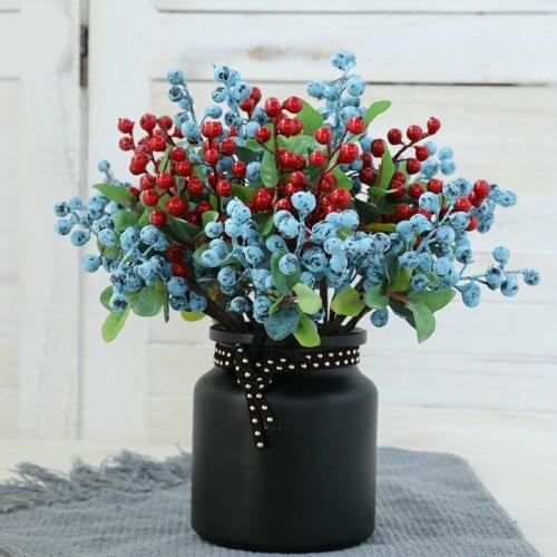 1Pc Wedding Decoration Artificial Berries Simulation Flowers Fruits Home Decoration Artificial Plants