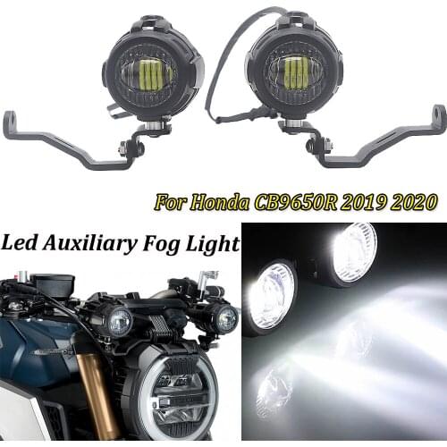 FOR Honda CB650R 2019 2020 LED Auxiliary Fog Light Driving Lamp Motorcycle Accessories CB 650R CB650 R Fog Lights
