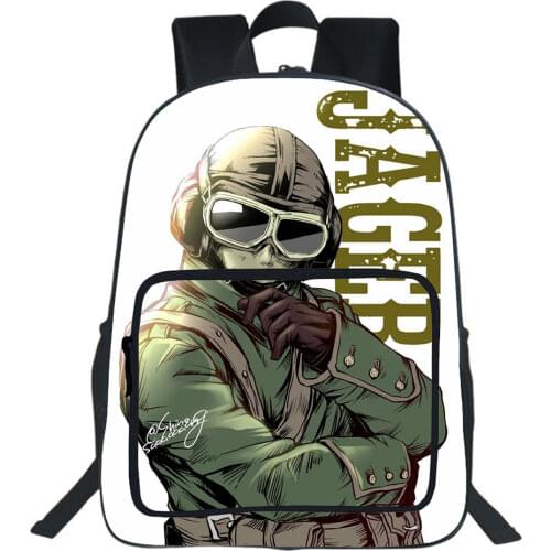 Rainbow Six Siege Backpack Women Bag Men Double-layer School Bags Student Bookbag ESports Game Rucksack Boy Girl Backpack