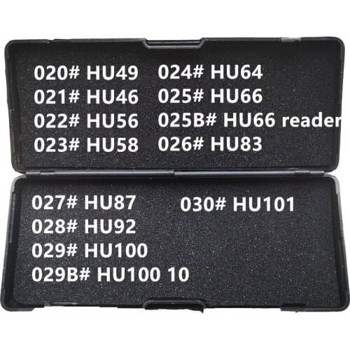 LiShi 2 in 1 HU49 HU46 HU56 HU58 HU64 HU66 HU83 HU87 HU92 HU100 HU100 10 cut HU101 Locksmith Tools For All Types