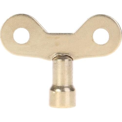 1pc Water Tap Radiator Keys Plumbing Bleeding Key Solid Water Tap For Air Valve Plumbing Tool