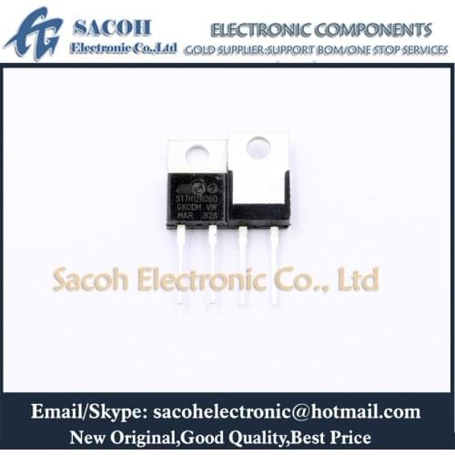 10Pcs STTH12R06G orSTTH12R06D or STTH12R06DI or STTH12R06FP TO-263/220 12A 600V Ultrafast high voltage rectifier