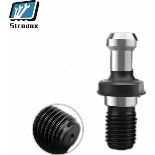 5 PCS CNC tool holder with hard pull nail BT30 BT40 BT50 45 degree through hole water draw rod screw thread