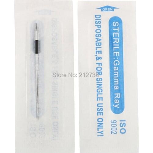 500 Pcs/box 5R Permanent Makeup High Quality Traditional Tattoo Eyebrow Needles Independent Package Free shipping