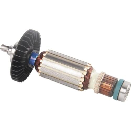 Rotor Stator Spur Gear Switch For Makita MT870 Impact Drill Electric Hammer M8700B ZB Rotor Parts 515858-9 Straight Gear