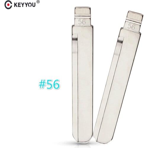 KEYYOU NO. 56 # Key Blade For 56 # BYD F3 Geely Vision Lifan 620 ,Car Blank Replacement Key Blade
