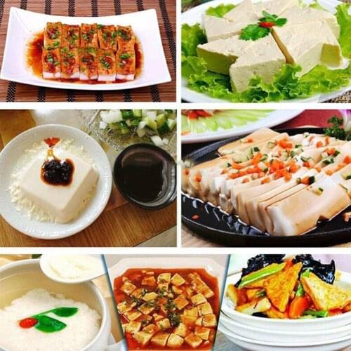 Hot DIY Plastic Tofu Press Mould Homemade Tofu Mold Curd Tool Soybean Making With Kitchen Mold Cooking Tofu Cheese Set Clot A1D4