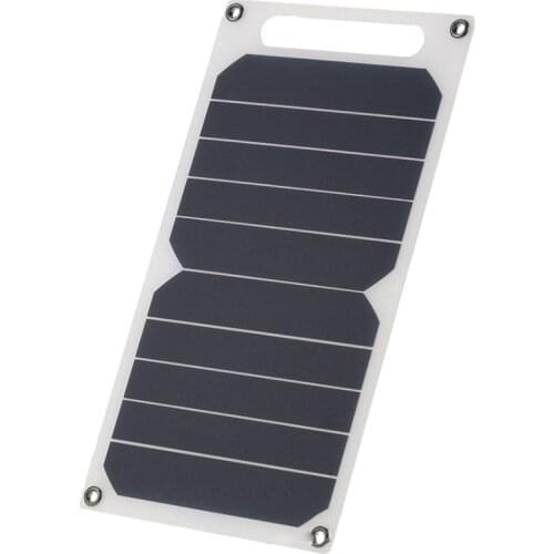 10W 5V Solar Panel 260X145mm Monocrystalline Silicon Solar Charging Panel Portable Environmental Protection Waterproof
