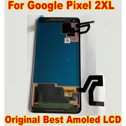 Original Best Amoled LCD Display Touch Screen Digitizer Assembly Glass Sensor For HTC Google Pixel 2XL 2 XL Mobile Pantalla