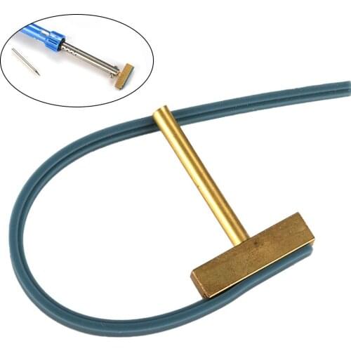 30/40/60W Welding Head Soldering Electric T Shape Iron Tip Hot Pressing Strip Car Accessories