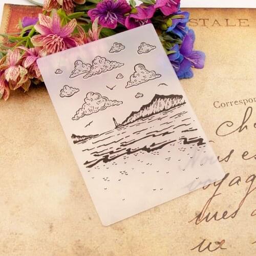 Plastic Embossing Folder for Scrapbooking Paper Card Making DIY Craft Album Scrapbooking Decoration Em084