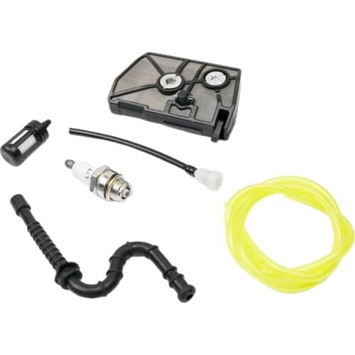 Professional Air Filter Tune Up Service Kit including Fuel Line for Stihl 028 028AV WB Wood Boss 1118-120-1600