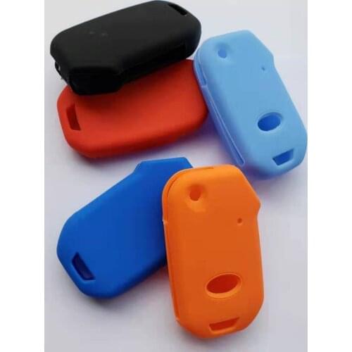 Flip Remote Open Key Funda Silicon For Kia Ceed CD 2018 2019 Sportage R Stinger Shell FOB Cap Holder