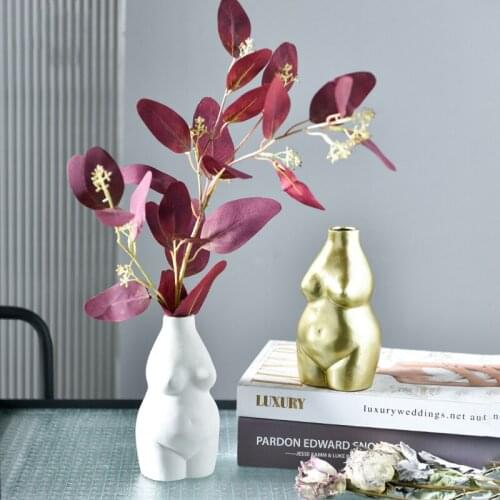 Modern Minimalist Body Art Vase Home Art Decoration Living Room Decoration Creative Minimalist Ceramic Flower Arrangement Vase