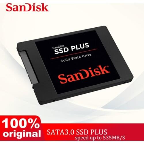 SanDisk SATA SSD PLUS 240 GB HD SSD Hard Drive HDD 2.5 Hard Disk SSD 480GB 240GB 120GB 960 Solid State Drive for laptop Computer