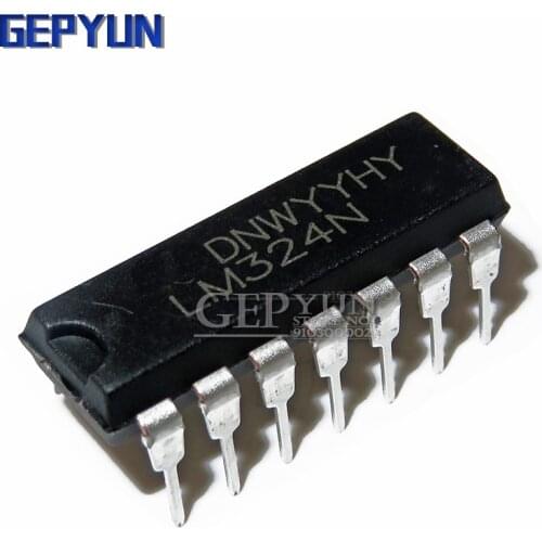 10PCS LM324N DIP14 DIP new and original IC LM324 Gepyun