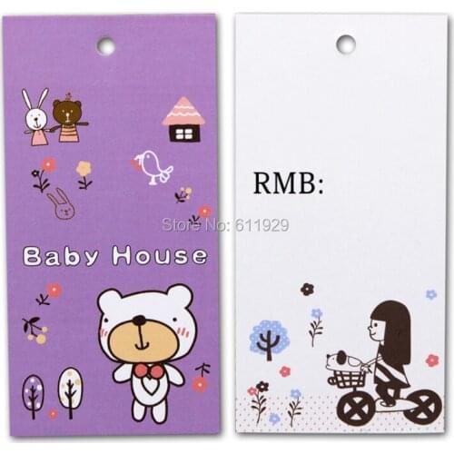 Free shipping customized clothing hang tags/colorful swing tags/garment printed tags labels/kids clothing labels/gift tags