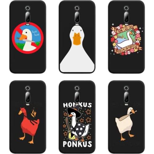 Untitled Goose Game Interesting Duck Game Phone Case For Redmi 9A 9 8A 7 6 6A Note 9 8 8T Pro Max K20 K30 Pro